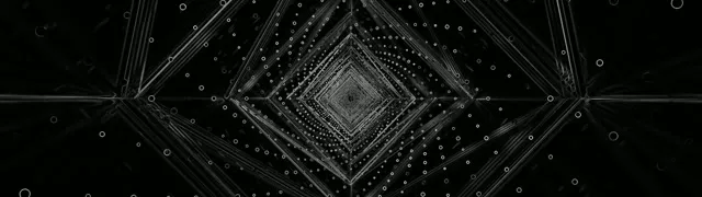 Dunkler Neon Tunnel Bildschirmschoner 32:9 Super Ultrawide 60fps VJ Loop PC