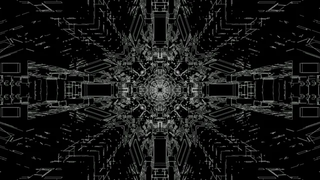 Тъмен Неонов Тунел Screensaver 4K UHD 60fps VJ Loop PC