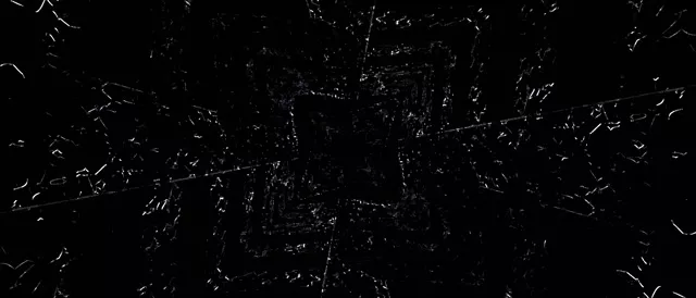 Neon Tunnel Glitch Shards Vj Loop 21:9 Ultrawide 60fps Screensaver