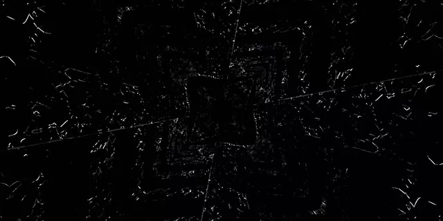 Neon Tunelis Triktukų Įbrėžimų VJ Loop 2:1 Univisium 60fps Ekrano užsklanda