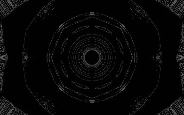 تونل نئون حلقه خورشید شعاعی 16:10 Macbook 60fps محافظ صفحه VJ Loop