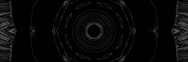 Tunel Neonowy Ośmiokątny Wir VJLoops 3:1 Triple Wide 60fps Wygaszacz