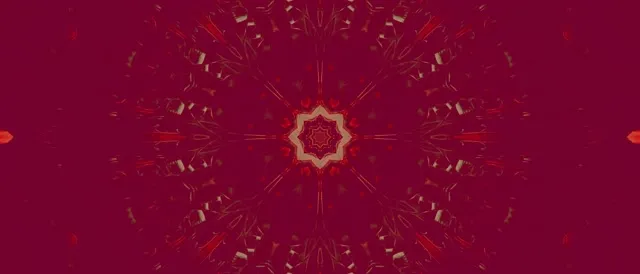 Neon Tunnel Fractal Mandala Vj Loop 21:9 Ultrawide 60fps Screensaver