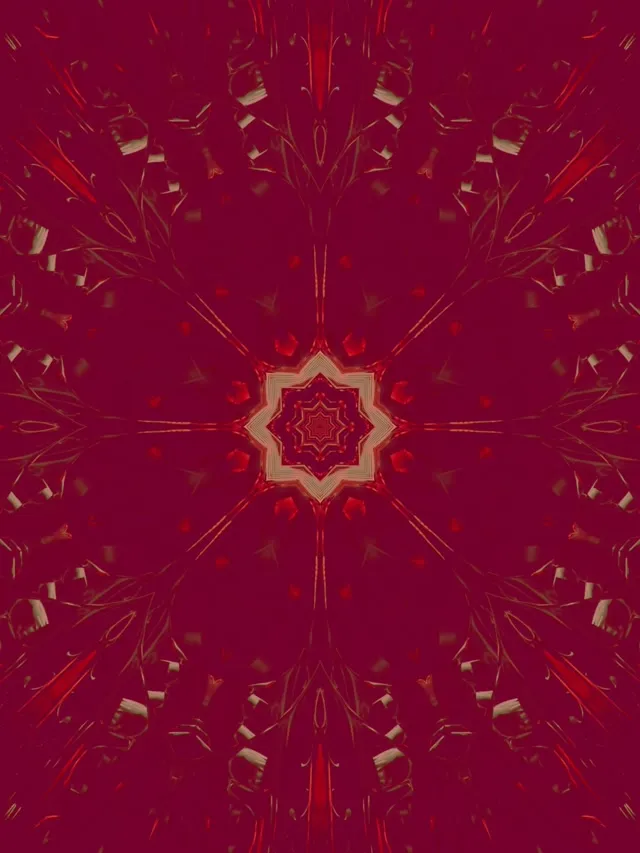 Tunel Neon Violet Stea Caleidoscop VjLoops 3:4 iPad Portrait 60fps Screensaver