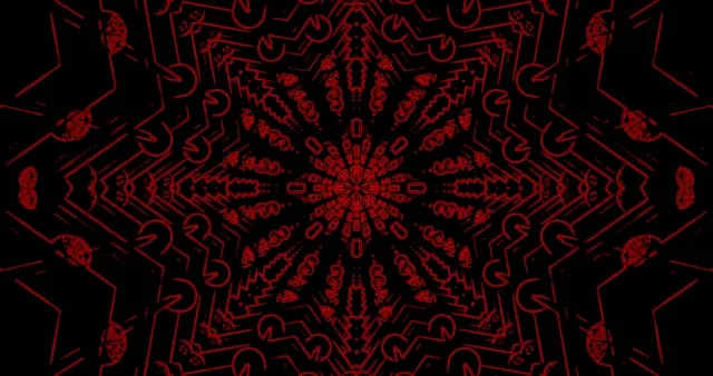 Dark Red Neon Tunnel screensaver 4k uhd 60fps live wallpaper pc