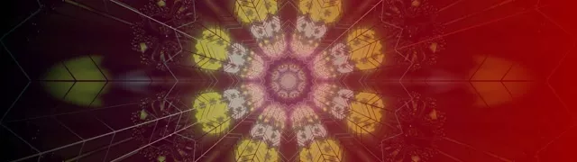 Neon Tunnel Fractal Kaleidoscope Star 32:9 Super Ultrawide 60fps Screensaver Vj Loop