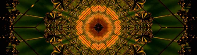 Neon Tunnel Orange Diamant Vortex VJ Loop 60fps 32:9 Super Ultrawide Pauseskærm