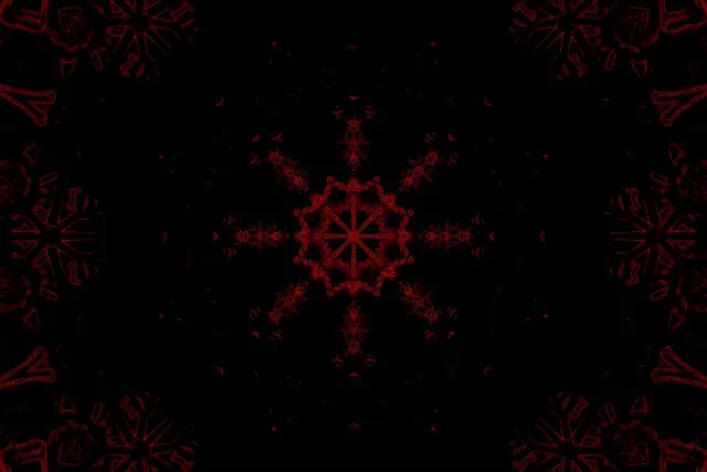 红色霓虹隧道万花筒漩涡 | 3:2 Surface 60fps 屏保循环