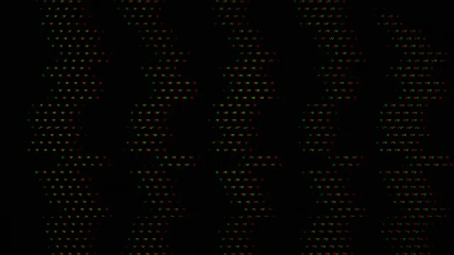 Digital Matrix Rain Falling Green Red Code Animation