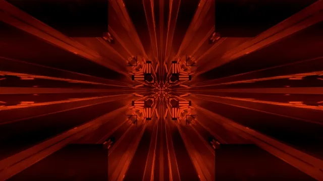 Vatreni Crveni Tunel Čuvar Zaslona PC 4K UHD 60fps Vj Vizual
