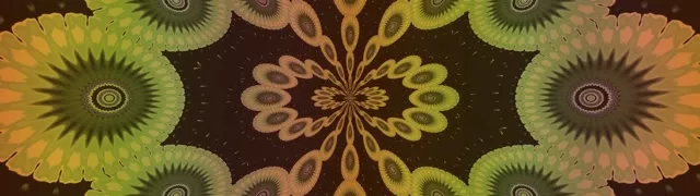 Fractal Kaleidoscop Tunel Neon 32:9 Ultrawide 60fps Screensaver Loop