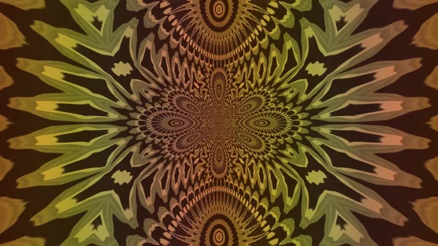 Fractal Neon Tunnel 4K UHD 60FPS VJLoops Screensaver