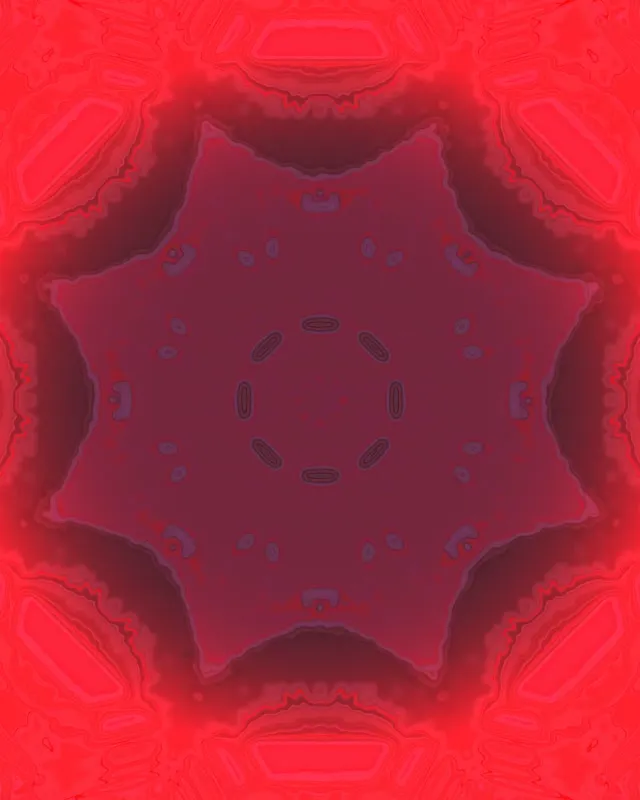 Túnel de Neó Ull Vermell Anell VJ Loop 4:5 Instagram 60fps Protector de pantalla