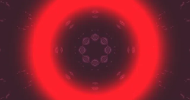 Světelný karmínový tunel spořič obrazovky 4K UHD 60fps živá tapeta PC