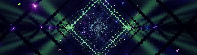 Tunel Neon Diamant Vortex VJLoops 32:9 Super Ultrawide 60fps Screensaver
