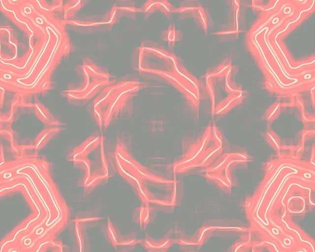 Neon Tunnel Red Grid Cross Vj Loop 5:4 Industrial 60fps Screensaver