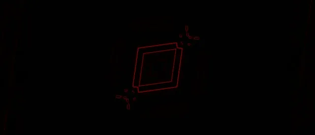 Red Neon Tunnel Rotating Diamond Vortex Vj Loop 21:9 Ultrawide 60fps Screensaver