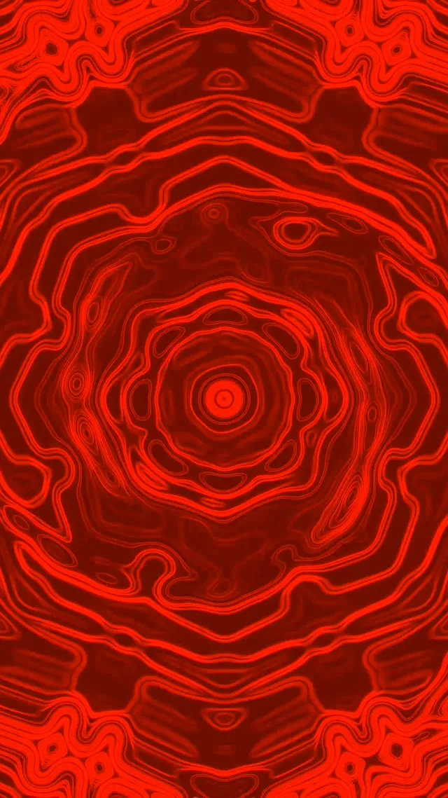 Red Neon Tunnel Spiral Vortex VJ Loop 9:16 Reels 60fps Screensaver