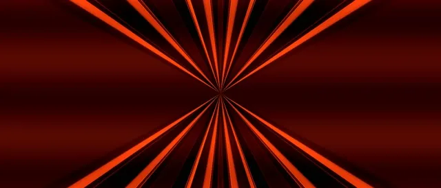Neon Tunnel Red Ray Burst VJ Loop 21:9 Ultrawide 60fps Screensaver