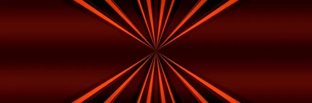 Túnel Neón Vermello Estoupido Estrela VJLoops 3:1 Triple Ancho 60fps Protector