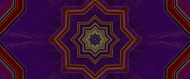 Tunnel Neon Vortice Stella 2.39:1 Cinemascope 60fps Screensaver VJLoops