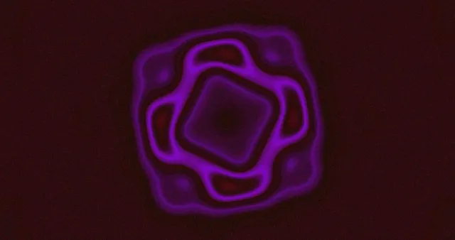 Sjajni Ljubičasti Neonski Tunel Čuvar Ekrana 4K UHD 60fps VJ Clip