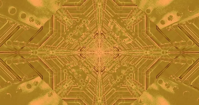 Túnel de Neó Or Estalviapantalles 4K UHD 60fps VJ Loop