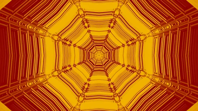 อุโมงค์นีออนทอง สกรีนเซฟเวอร์ 4K UHD 60fps VJ Loop