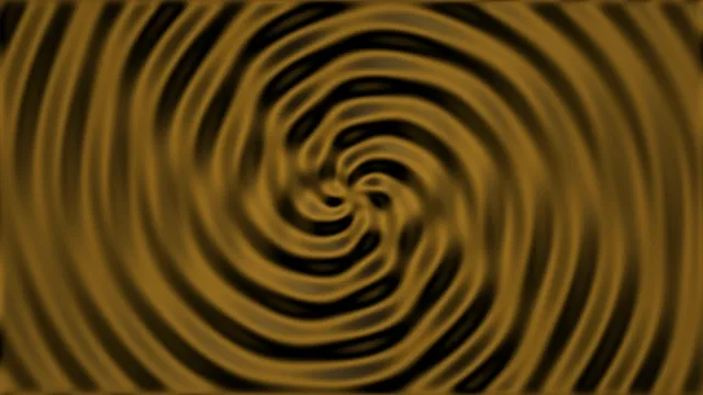 Gold Spiral Tunnel Abstract 4K Motion Background