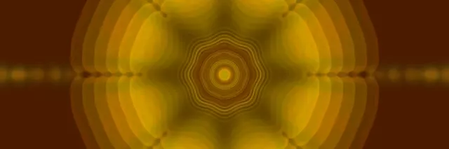 Twnel Neon Hecsagon Aur 3:1 Screensaver VJLoops 60fps