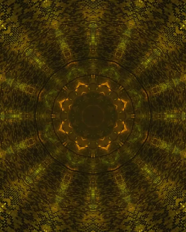 Urre Mosaiko Neon Tunel Kaleidoskopo VJLoops 4:5 Instagram 60fps Pantaila-babeslea