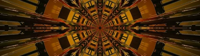 Neon Tunnel Kaleidoscope Burst 32:9 Super Ultrawide 60fps Screensaver Vj Loop