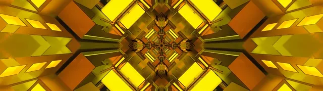 Tunel Neon Auriu Screensaver 32:9 Super Ultrawide 60fps VJ Loop