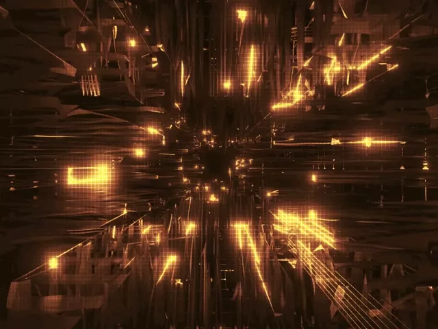 Neoninė tunelio spinduliaujanti šviesa sprogimas VJLoops kilpa 4:3 klasikinis 60fps ekrano užsklanda