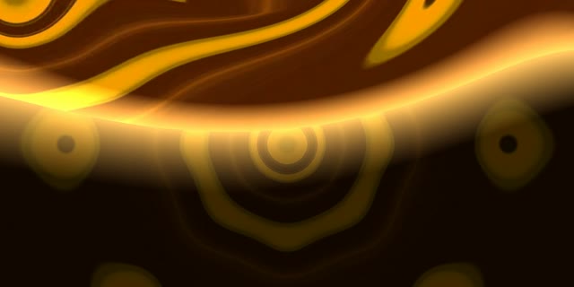 Golden Neon Tunnel VJLoops 2:1 Univisium 60fps Screensaver Motion