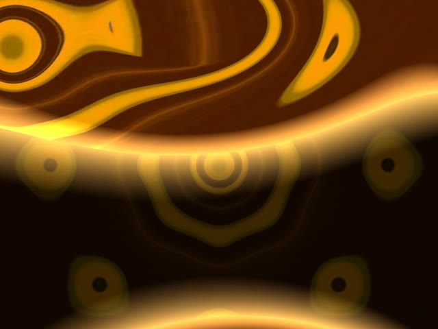 Golden Neon Tunnel VJ Loop 4:3 Classic 60fps Screensaver Motion Background
