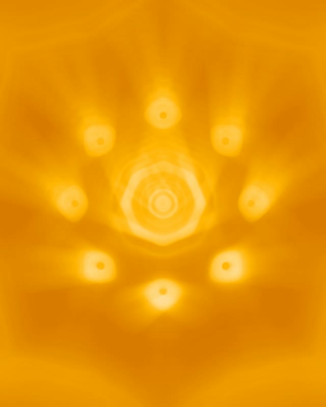 Golden Neon Tunnel VJ Loop 4:5 Instagram 60fps Screensaver Motion Background