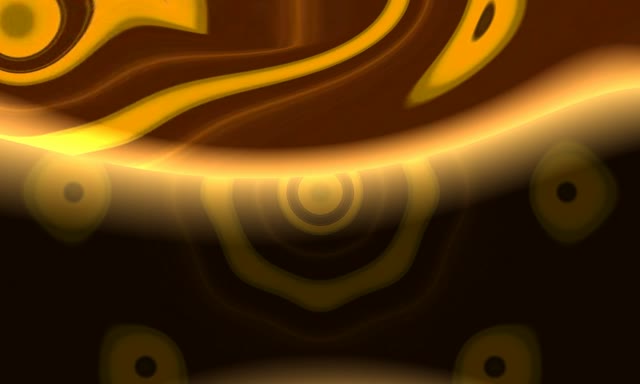Golden Neon Tunnel VJ Loop 5:3 Wide 60fps Screensaver Motion Background