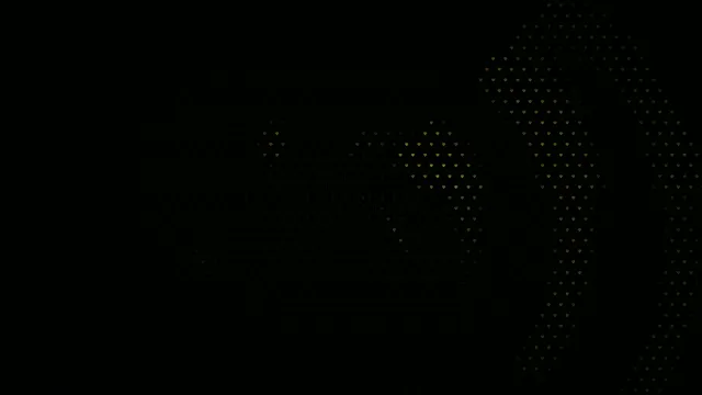 Golden Particles Digital Network Motion Graphic