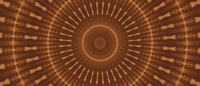 Golden Radial Neon Tunnel 21:9 Ultrawide 60fps VJ Loop Screensaver