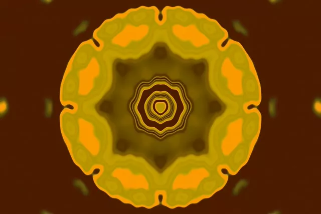 نفق نيون مانديلا شمسية VJ Loop 3:2 سيرفيس 60fps شاشة توقف