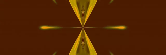 Twnnel Neon Cymesur Aur 3:1 Tri Llydan 60fps VJLoops Screensaver