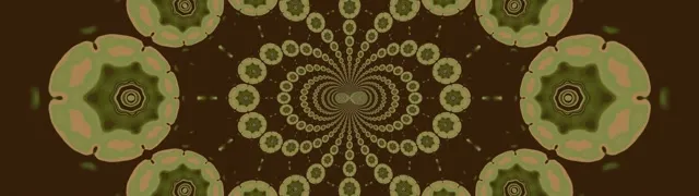 Túnel de Neó Mandala 32:9 Super Ultrawide 60fps Protector de Pantalla Vj Loop