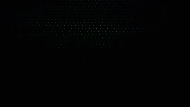 Green Digital Particles Network Abstract Motion