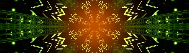 네온 터널 만화경 버스트 VJ Loop 32:9 슈퍼 울트라와이드 60fps 화면보호기