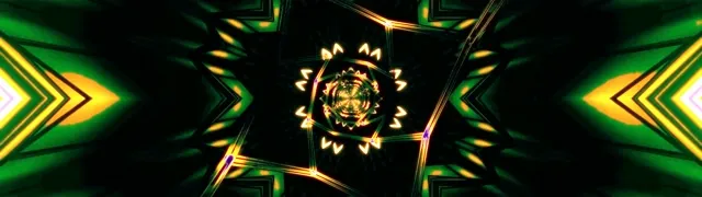 Tunel Neon Caleidoscop Star Burst VJLoops Loop 32:9 Super Ultrawide 60fps Screensaver