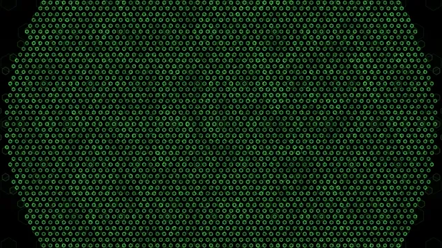 Green Matrix Digital Code Rain Animation Loop