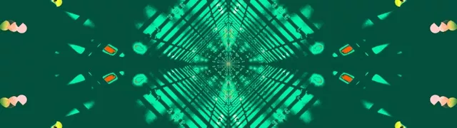 Neon Tunnel Kaleidoscope Diamond VJ Loop 32:9 Super Ultrawide 60fps Screensaver