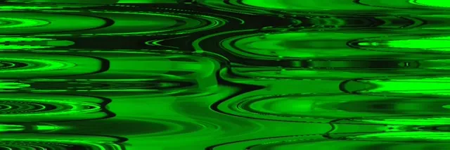Neontunnel Grønn Glød VJ Loop 3:1 Triple Wide 60fps Skjermsparer