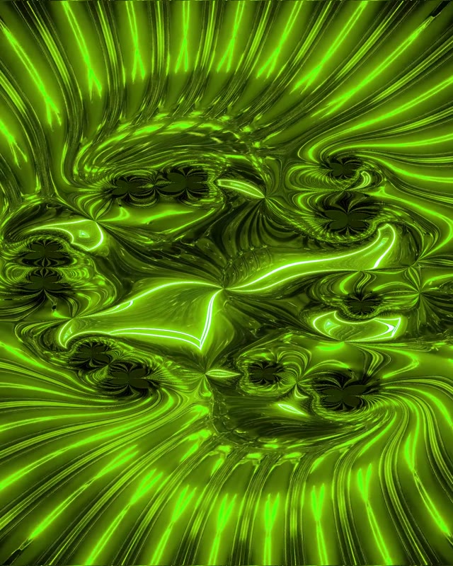 Green Neon Tunnel VJLoops 4:5 Instagram 60fps Screensaver Motion